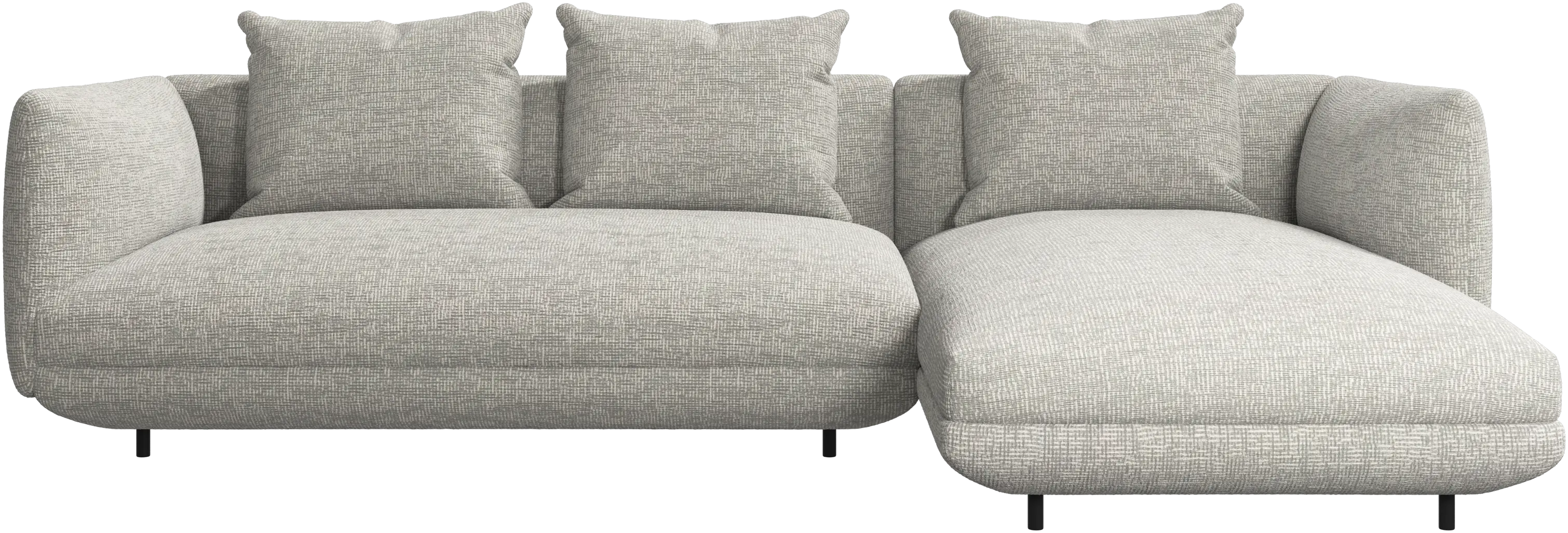 BoConcept 北欧デザイン ホワイトレザー ソファ 白い革のコーナー